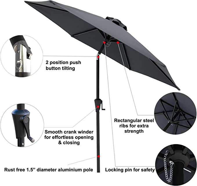 Outdoor Patio Market Umbrella