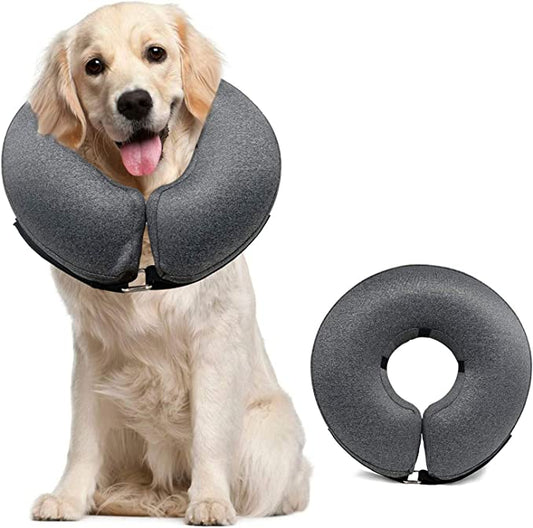 Pet Inflatable Collar for After Surgery, Medium