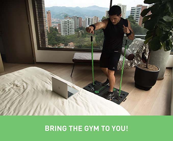 BodyBoss 2.0 - Full Portable Home Gym Workout Package + Resistance Bands