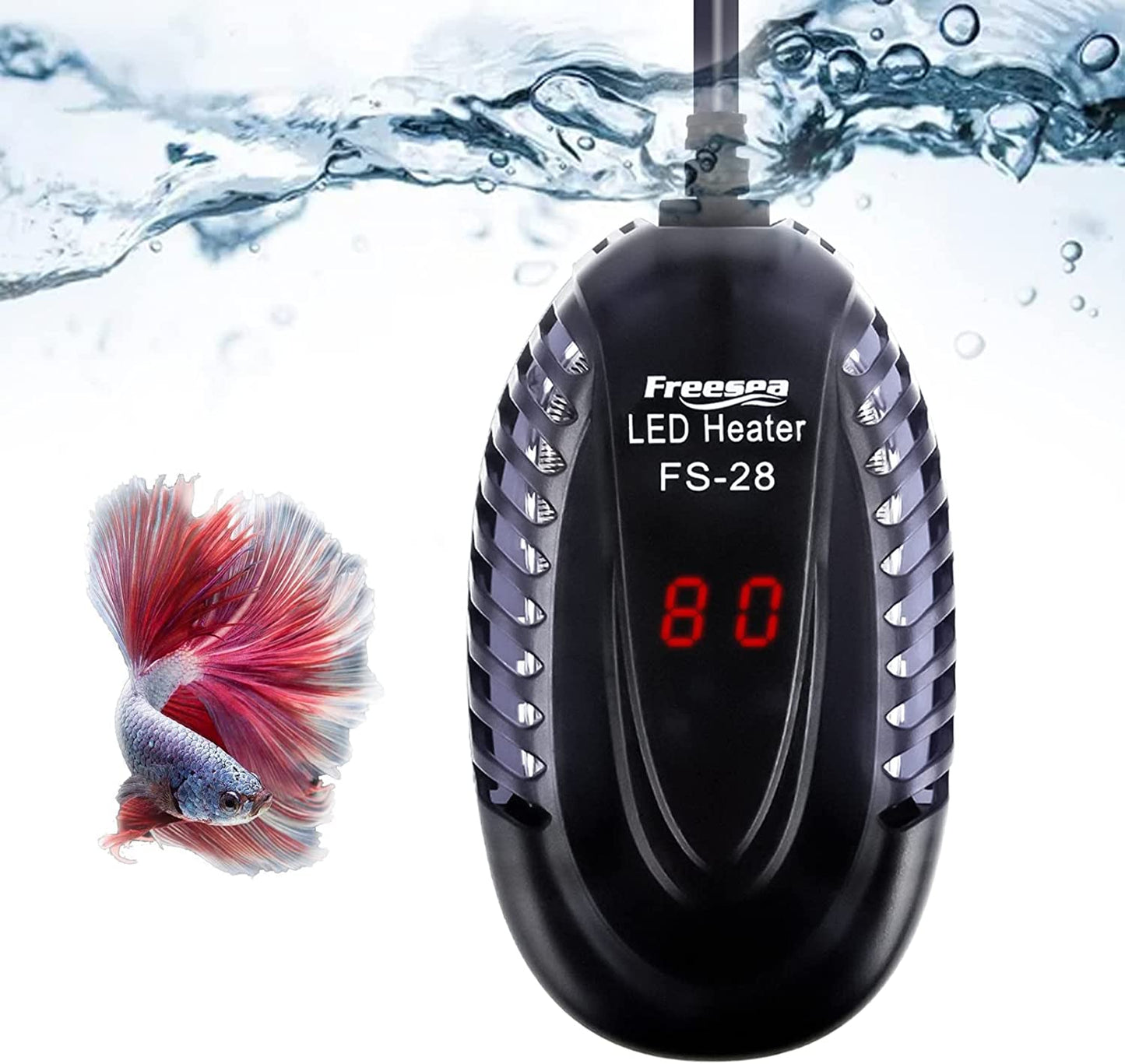 Freesea mini Aquarium Heater with LED display 75w