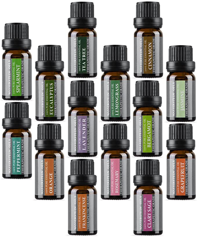 Aromatherapy Oils 100% Pure Basic Essential Oil Gift Set by Wasserstein (Top 14)