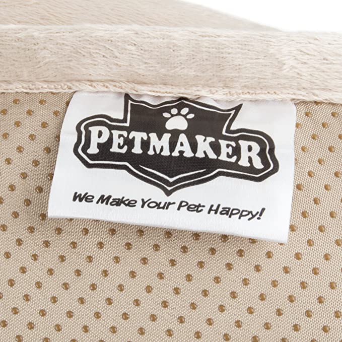 PETMAKER Furniture Protector Pet Cover with Bolster - Beige 35 x 35