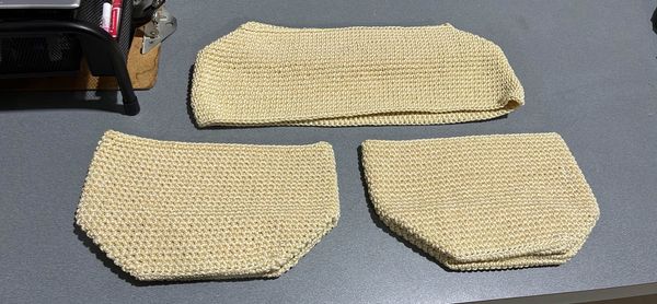 Design Imports 3-piece Crochet Baskets