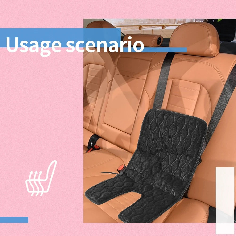 Qiilu Car Baby Heated Seat Cover