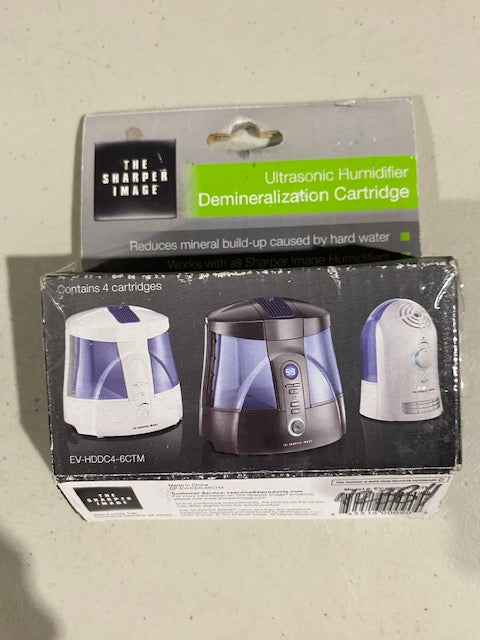 THE SHARPER IMAGE(R) ULTRASONIC COOL MIST HUMIDIFIER REPLACEMENT DEMINERALIZATION CARTRIDGE