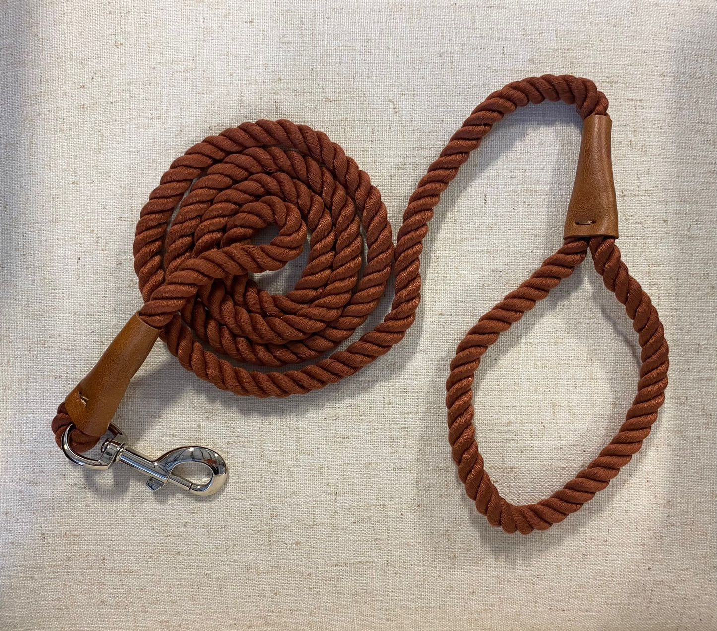YUCFOREN 6FT Braided Cotton Rope Leash