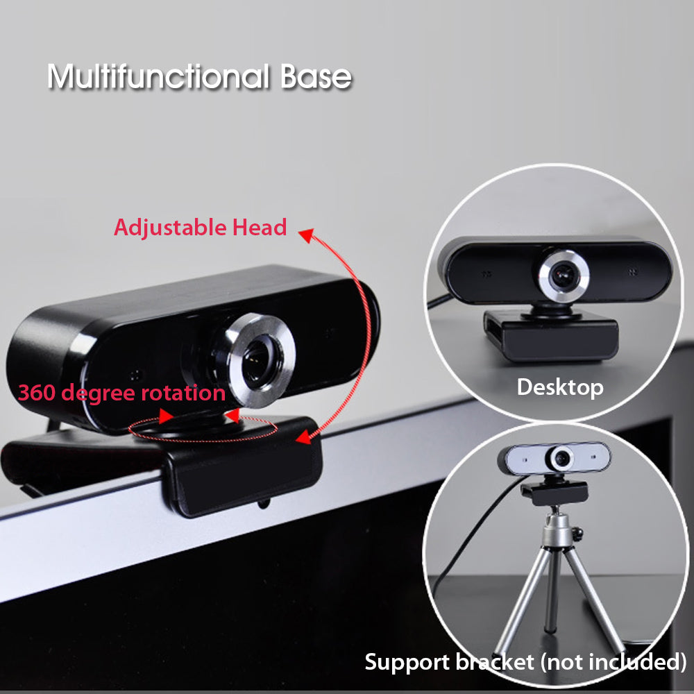 Docooler GL68 HD Webcam with HD Mic for Computer