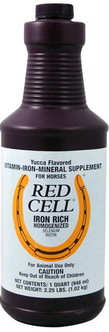 Red Cell Mineral Supplement for Horses