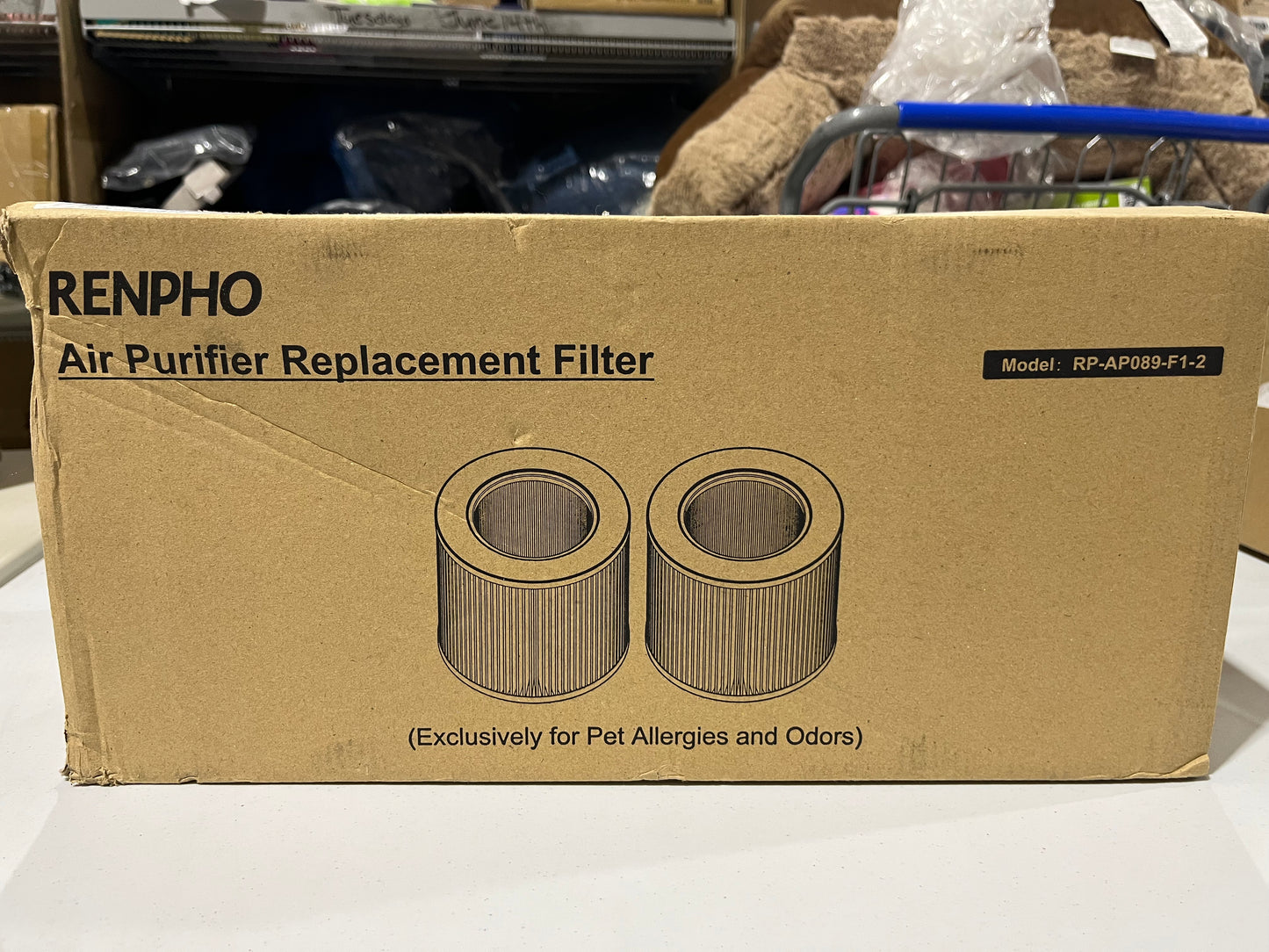 PUREBURG 2-Pack Replacement HEPA Filters